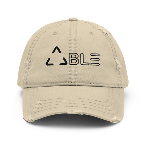 Able Tattered Dad Hat (B)